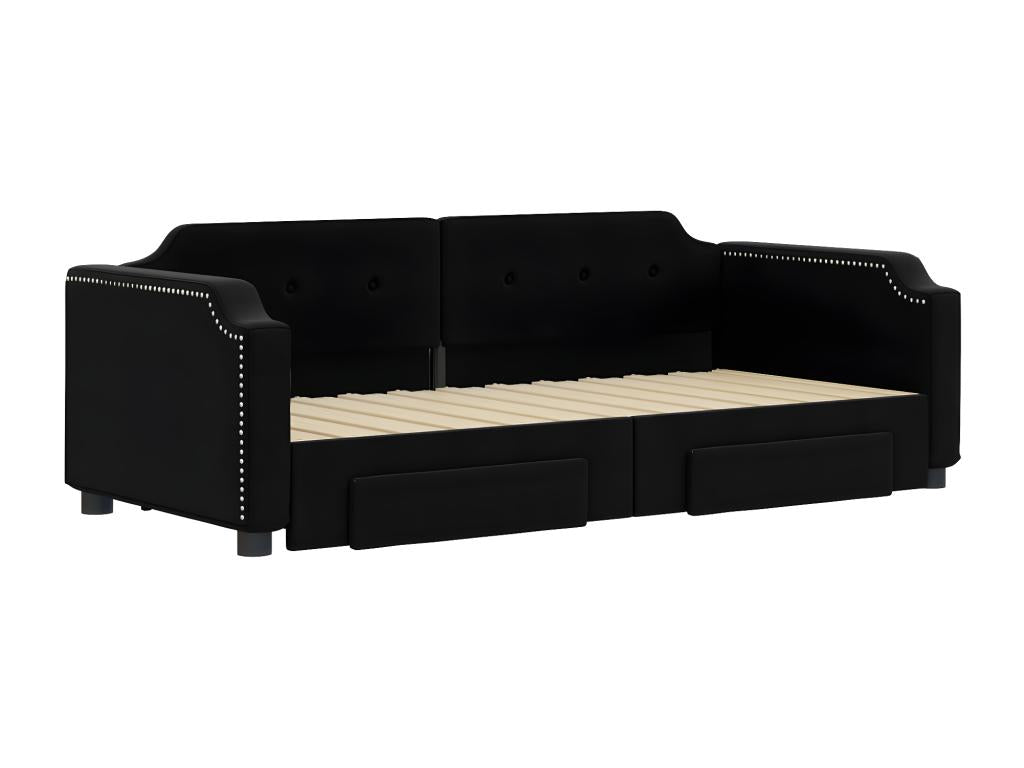 Black Mattress, 100 x 200 cm