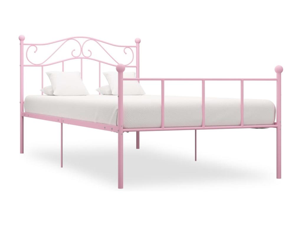 Metal Bed Frame, 100 x 200 cm