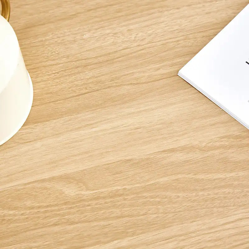 39 Coffee Table with 2-Tier Rubberwood Legs