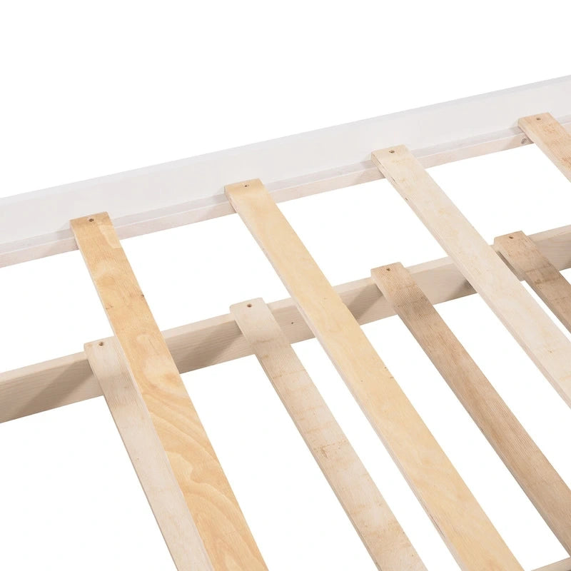 Twin Wooden Daybed with Trundle, Drawers & Headboard