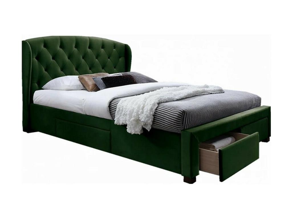 Gray Fabric Bed - dlz1766580407829