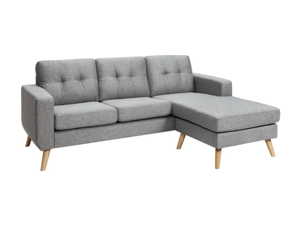 Gray Fabric Sofa