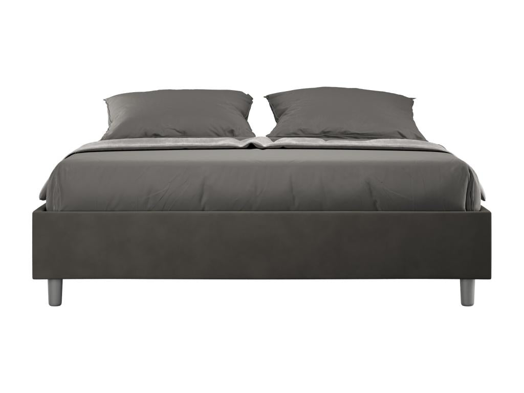 Gray Bed, 160 x 200 cm