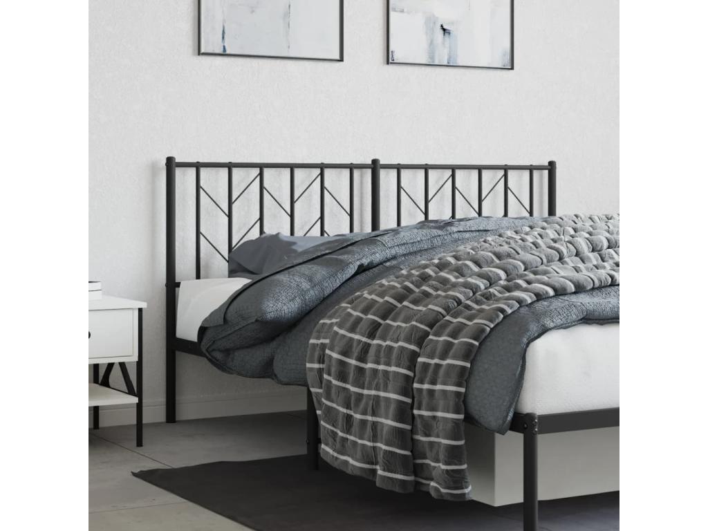 Black Metal Bed - dlz1766580673799