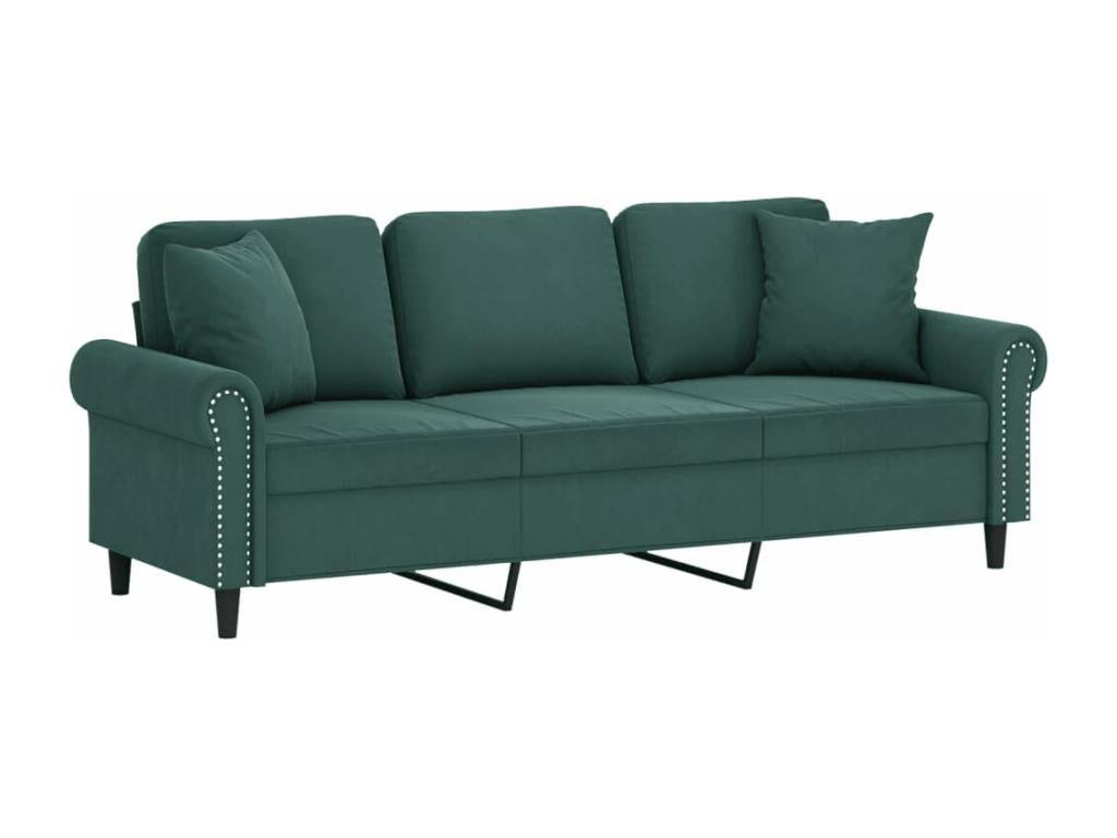 Green Velvet Sofa