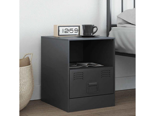 Anthracite Table, 34.5 x 39 x 44 cm