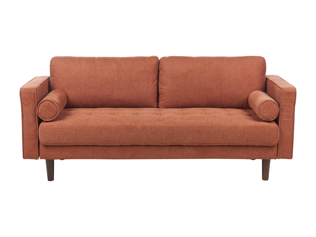 Brown Fabric Sofa