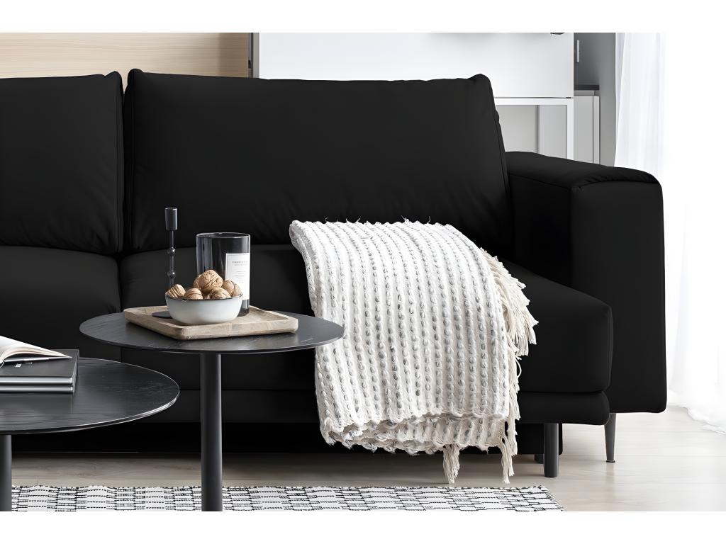 Black Fabric Sofa Bed