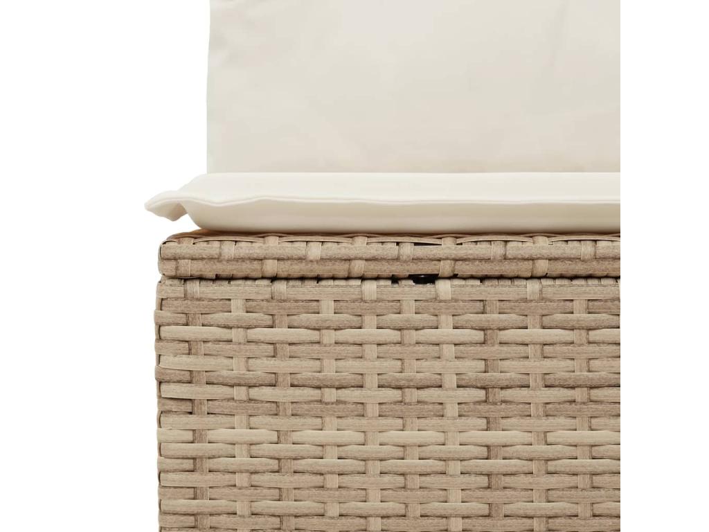 Beige Woven Resin Wicker Outdoor Furniture Set - dlz1766580474254
