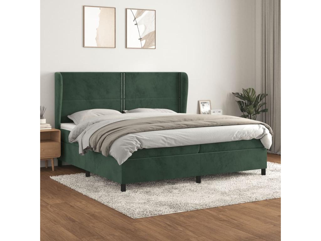 White Velvet Mattress, 200 x 200 cm