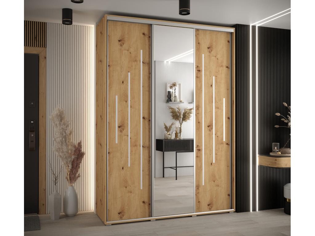 Brown Wardrobe, 180 x 45 x 235.2 cm