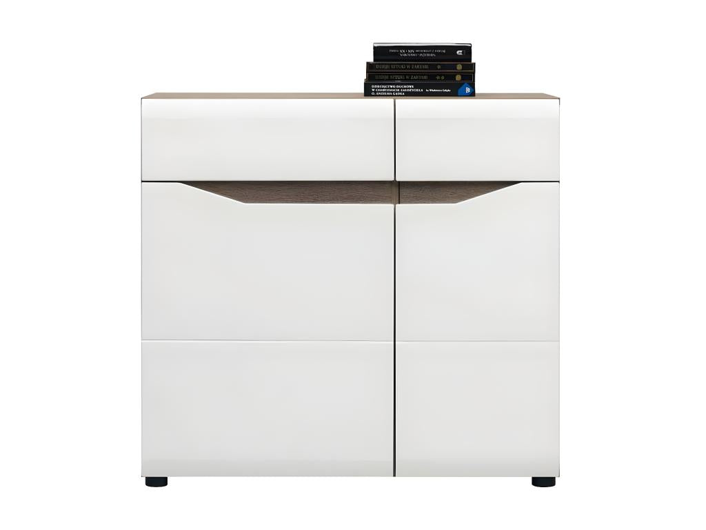 White Oak Wood Sideboard