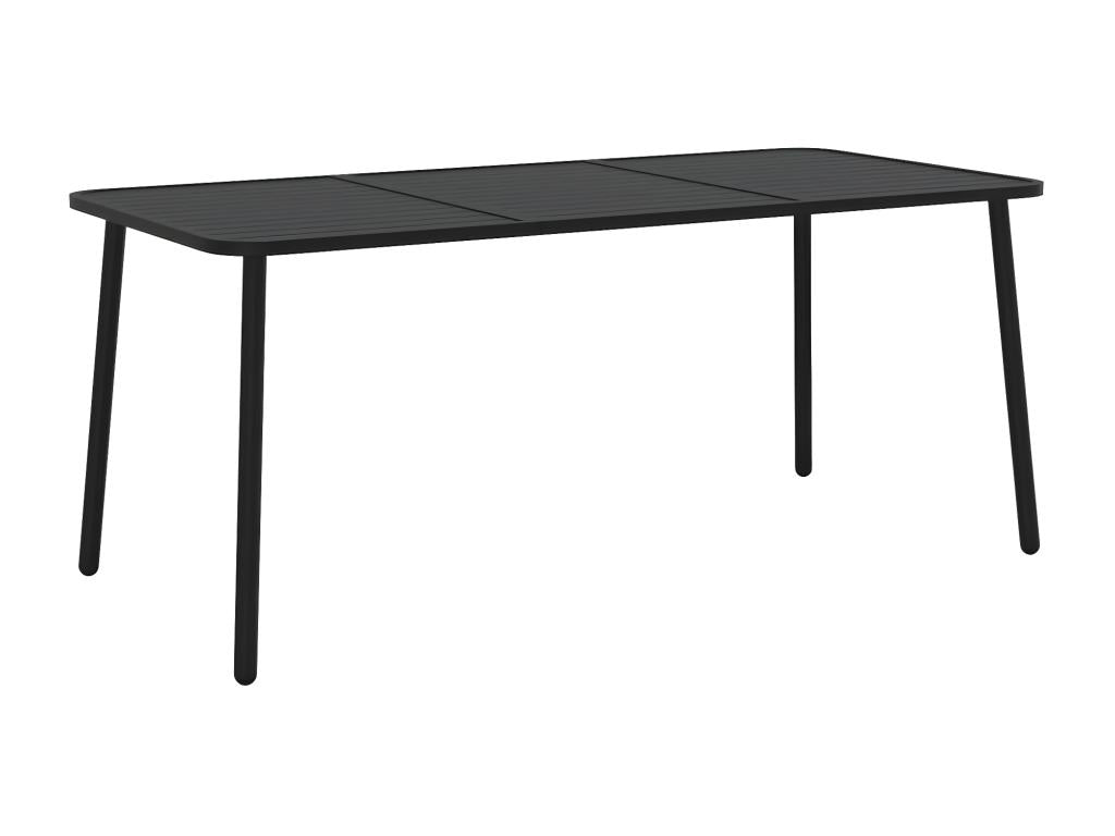 Anthracite Table, 165 x 80 x 71 cm