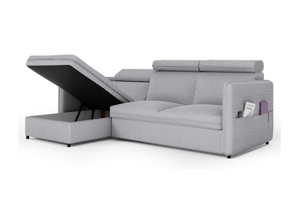 Gray Fabric Sofa Bed