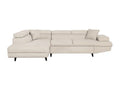 Beige Fabric Sofa Bed