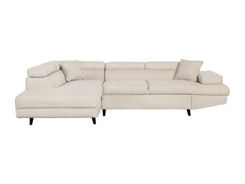 Beige Fabric Sofa Bed