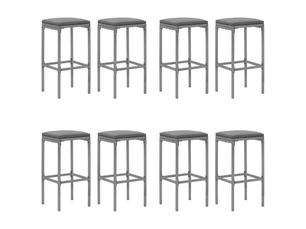 Black Home Furniture, 38 x 38 x 76 cm