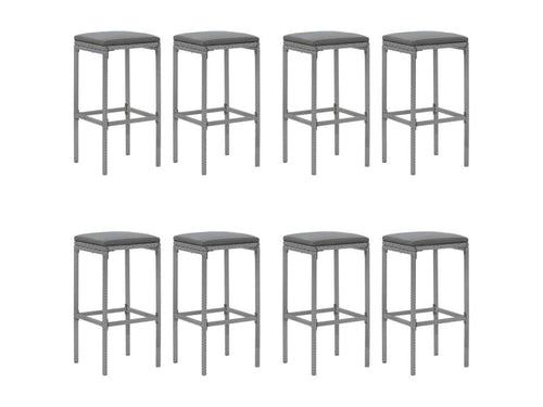 Black Home Furniture, 38 x 38 x 76 cm