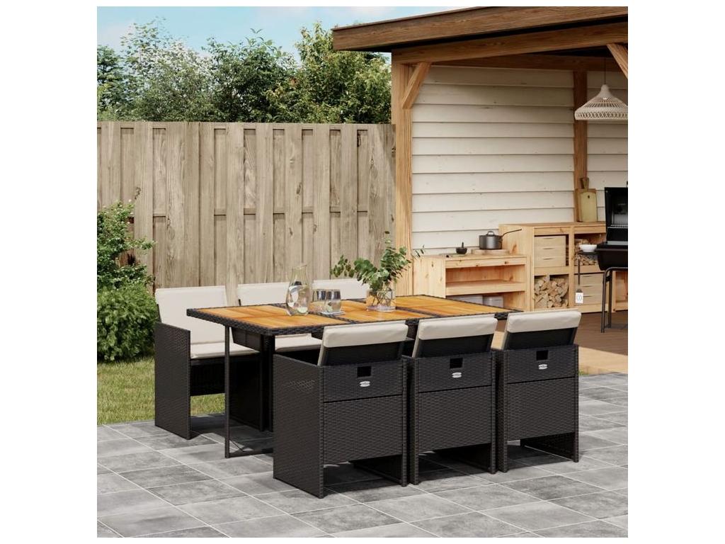 Black Woven Resin Wicker Home Furniture - dlz1766580954214