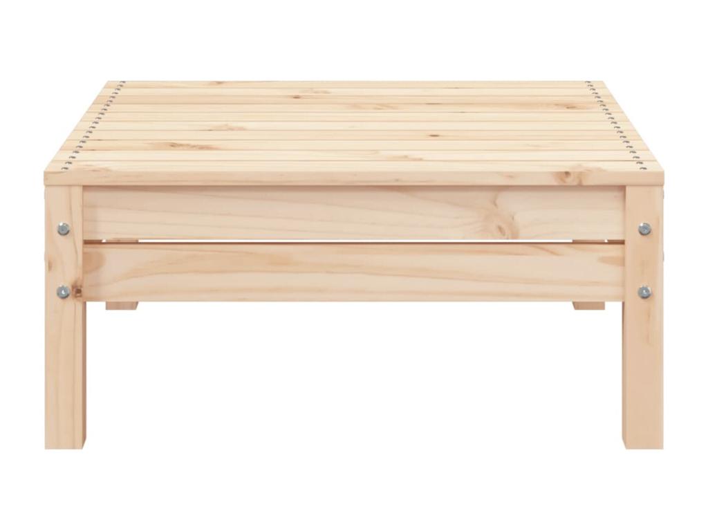 Brown Pine Wood Sofa