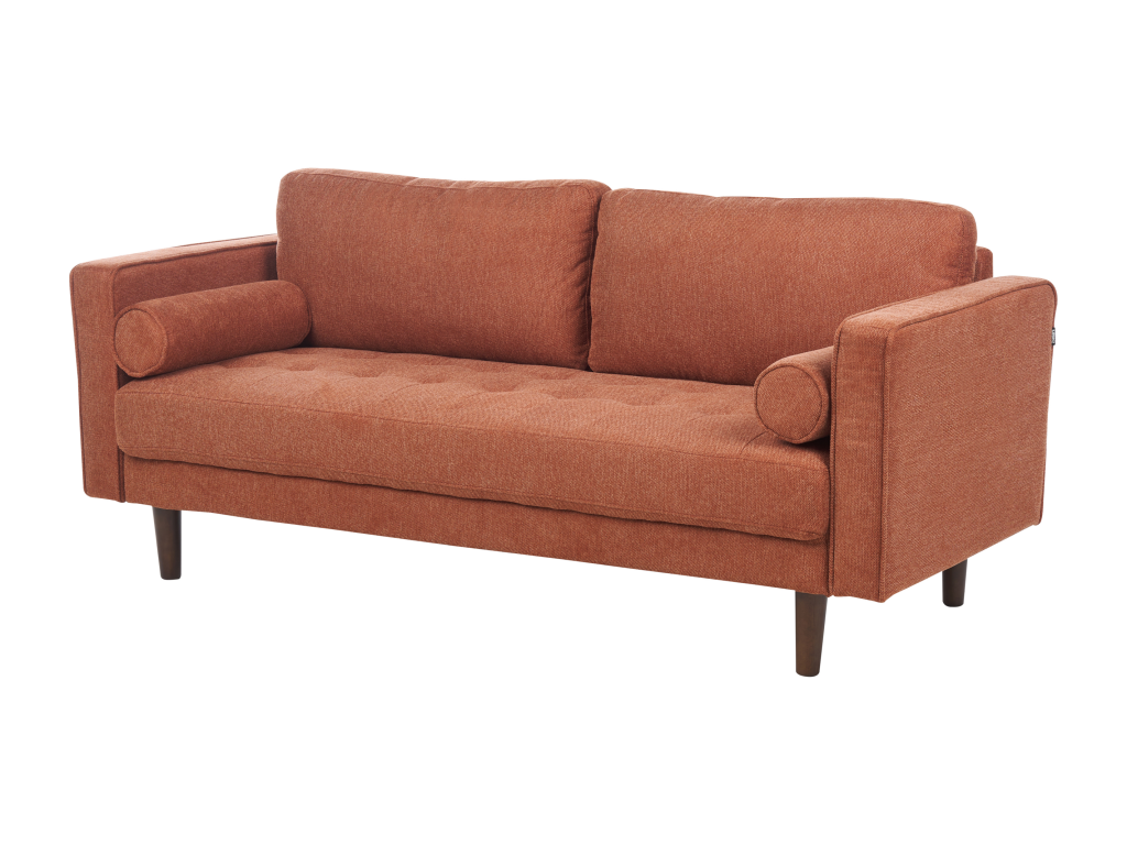 Brown Fabric Sofa
