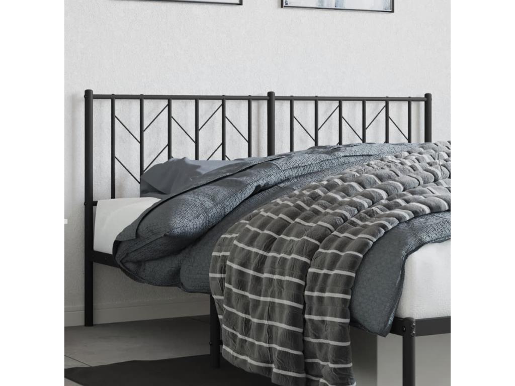 Black Metal Bed - dlz1766580673799