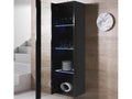 Black Home Furniture, 40 x 29 x 165 cm