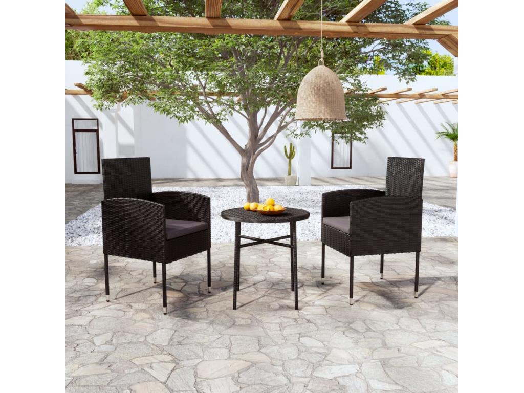 Black Woven Resin Wicker Home Furniture - dlz1766580422337
