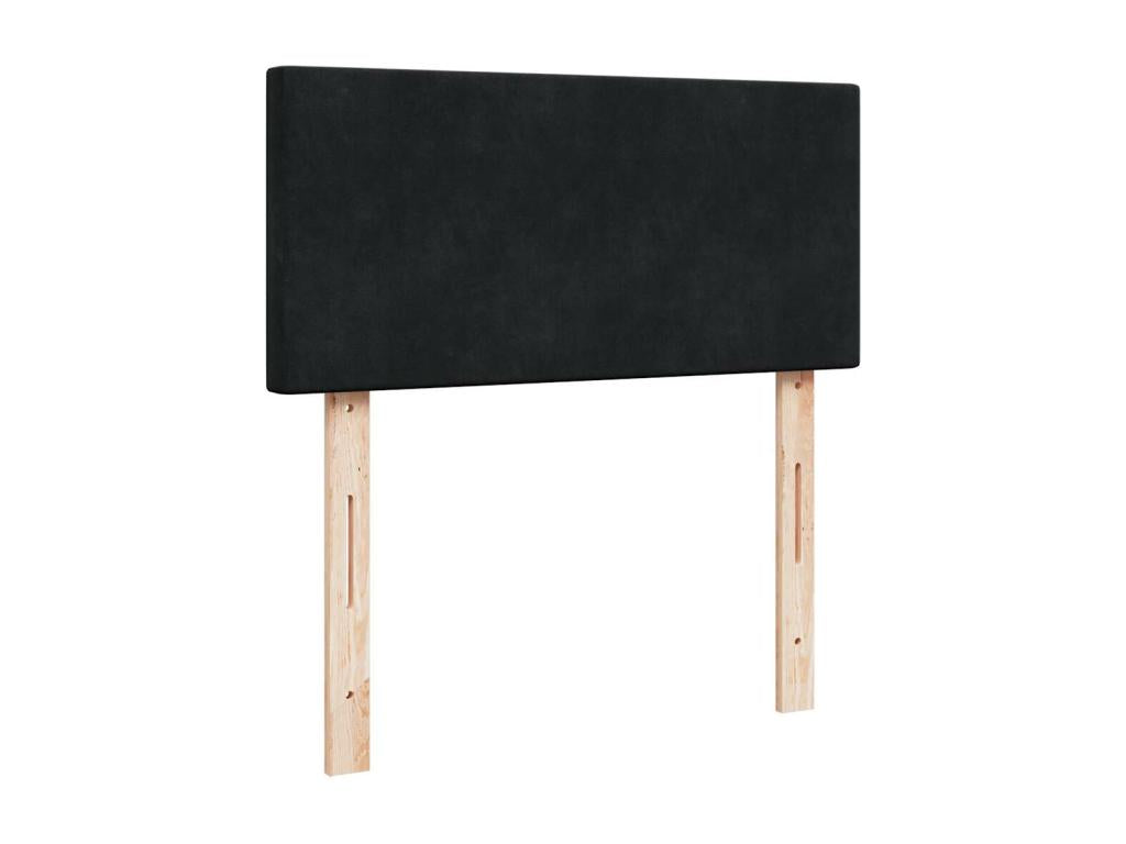 Black Velvet Mattress, 90 x 200 cm