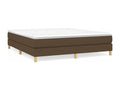 Brown Fabric Bed, 180 x 200 cm