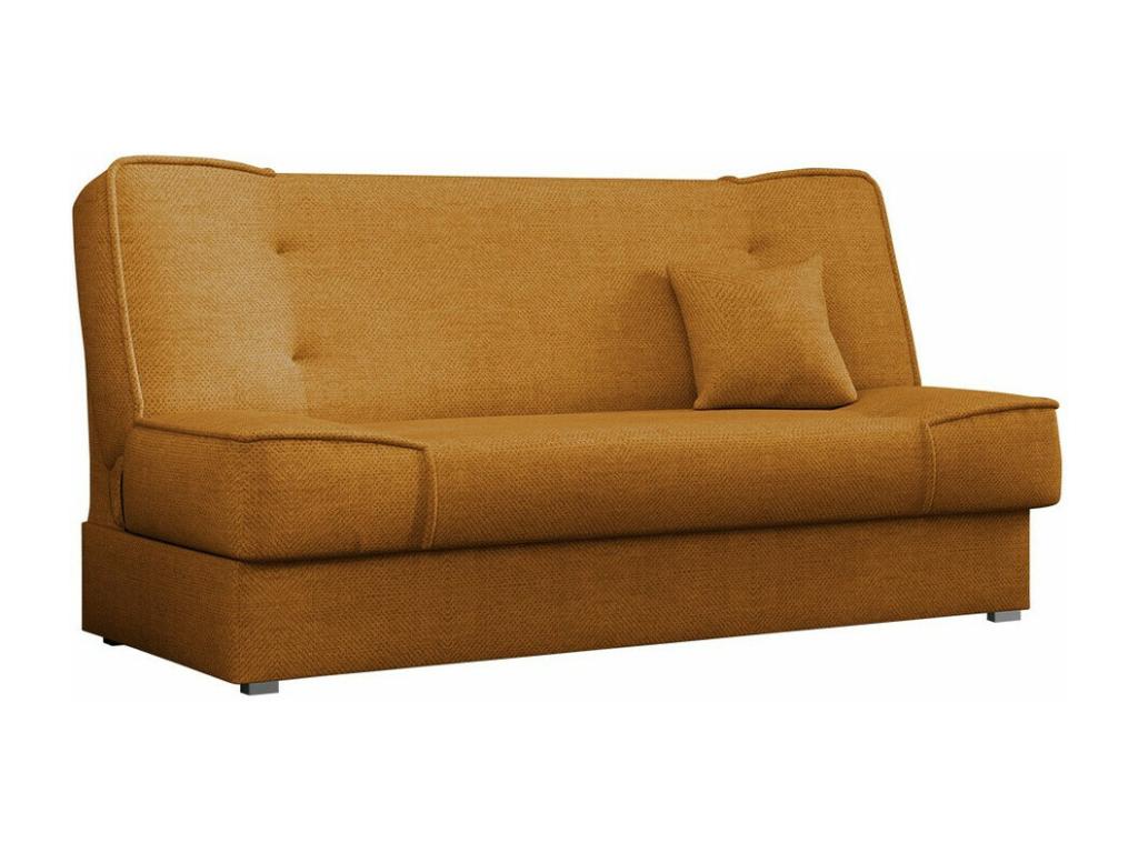 Yellow Sofa Bed, 80 x 175 x 80 cm