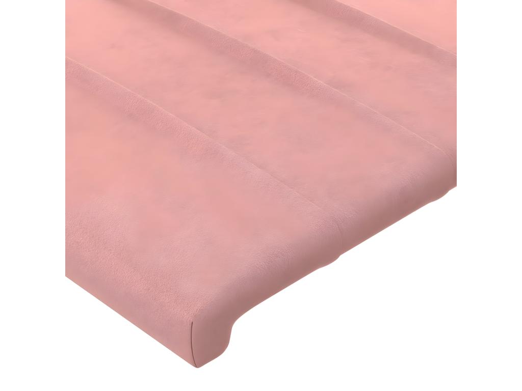 Velvet Bed, 80 x 5 x 118 cm