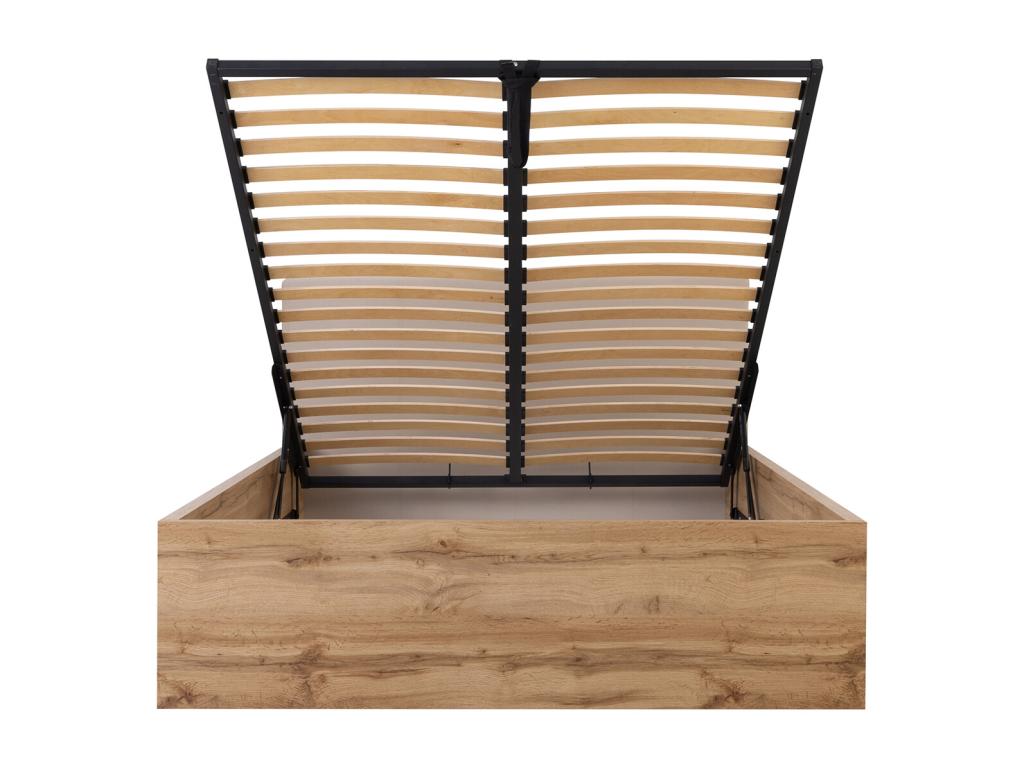 Beige Bed, 140 x 200 cm - dlz1766580420470