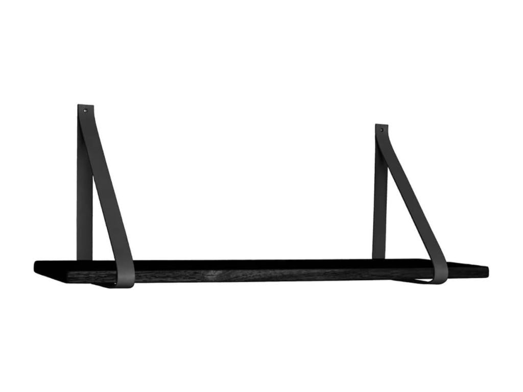 Black Leather Home Furniture, 120 x 20 cm