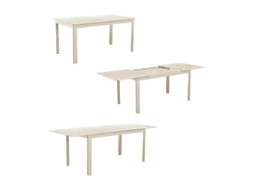 Beige Table, 218.5 x 89 x 75 cm