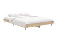 Natural Engineered Wood Bed Frame, 135 x 190 cm