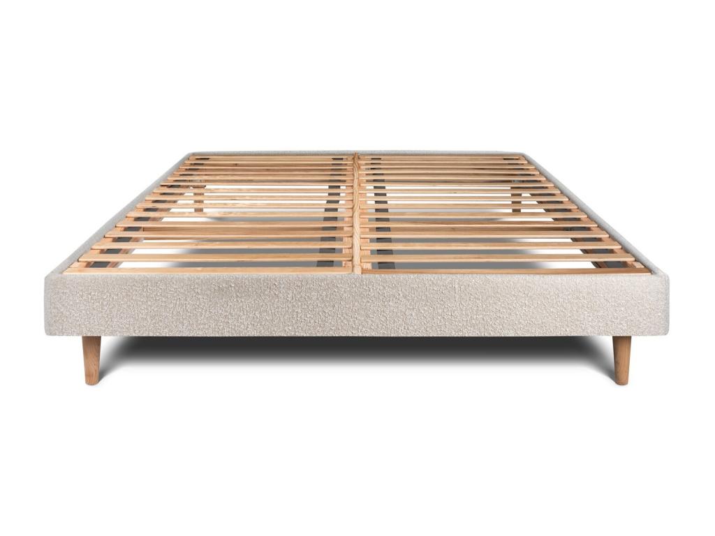 Beige Boucle Fabric Home Furniture, 200 x 200 cm