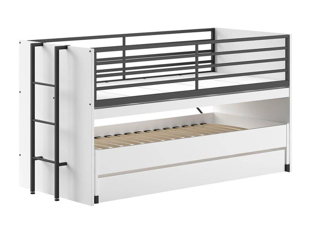 White Bed, 90 x 200 cm - dlz1766580292528