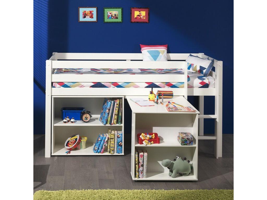 White Bed, 90 x 200 cm