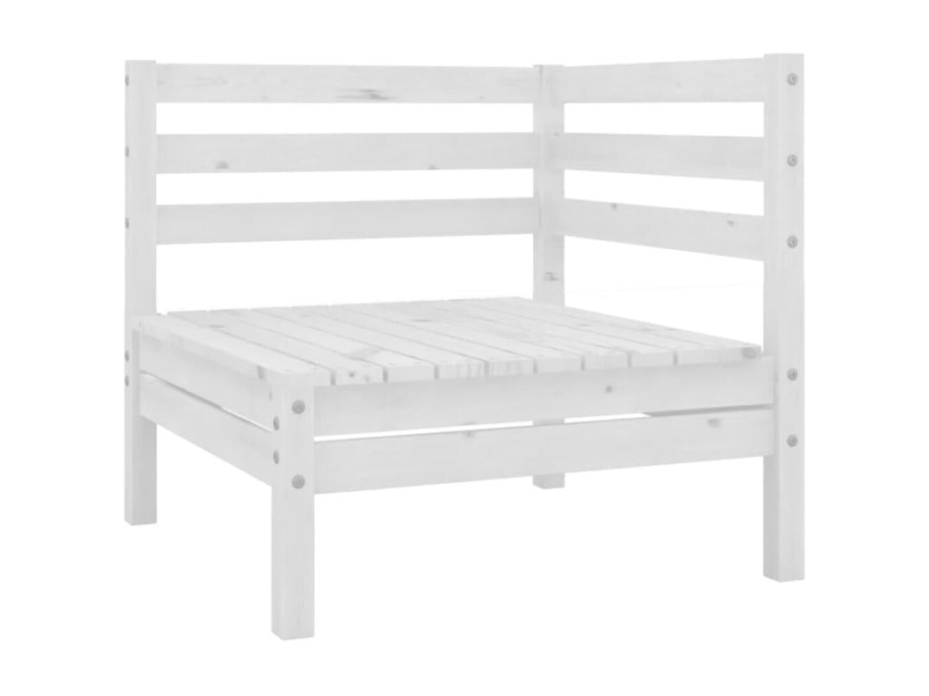 White Pine Wood Outdoor Furniture Set