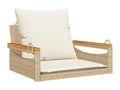 Beige Woven Resin Wicker Home Furniture, 63 x 62 x 40 cm