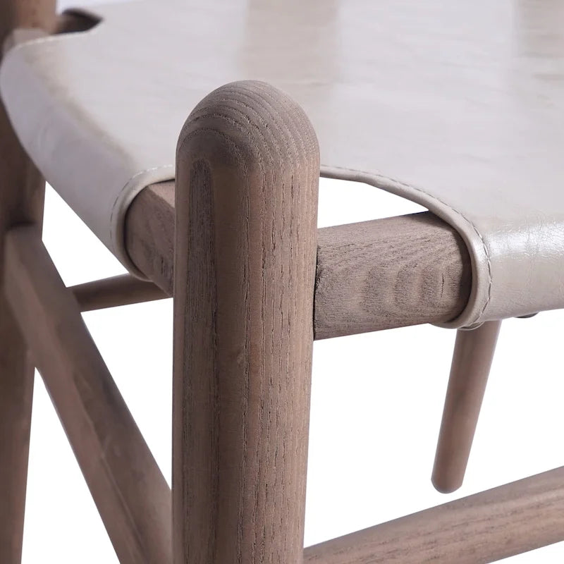 Gessford Ash Wood Dining Chairs (Set of 6) by Christopher Knight Home