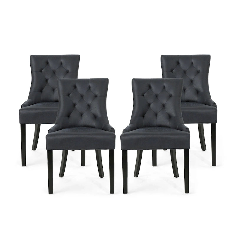 Hayden Contemporary Tufted Dining Chair (Set of 4) by Christopher Knight Home