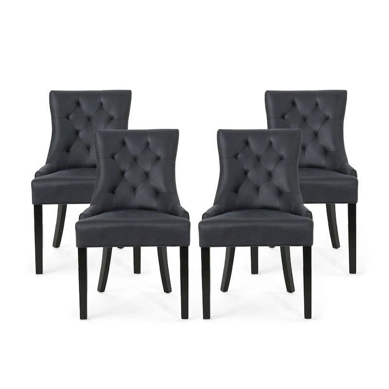 Hayden Contemporary Tufted Dining Chair (Set of 4) by Christopher Knight Home