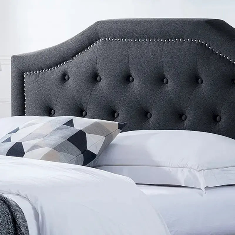 Elinor Upholstered Queen Platform Bed by Christopher Knight Home