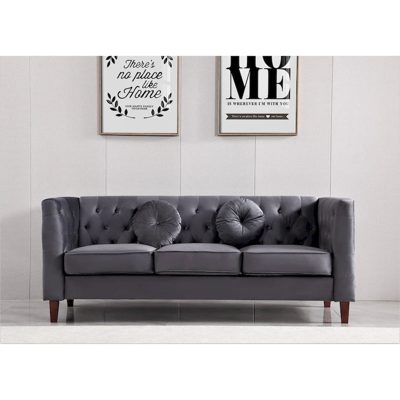 Fancher Kittleson Classic Chesterfield Sofa