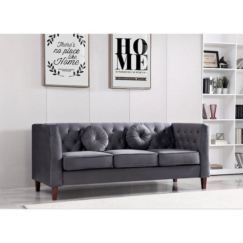 Fancher Kittleson Classic Chesterfield Sofa