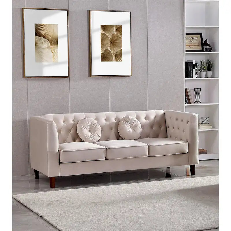 Fancher Kittleson Classic Chesterfield Sofa