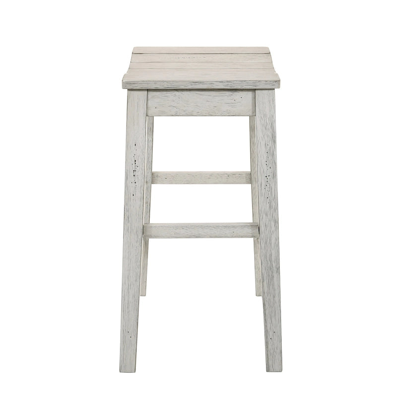 Tarala Farmhouse Wood 5-Piece Counter Height Table and Stool Set by Furniture of America