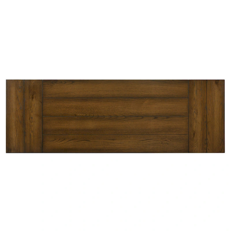 Tarala Farmhouse Wood 5-Piece Counter Height Table and Stool Set by Furniture of America